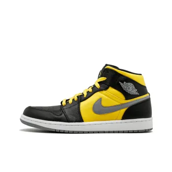JORDAN 1 Phat Mid Black Speed Yellow