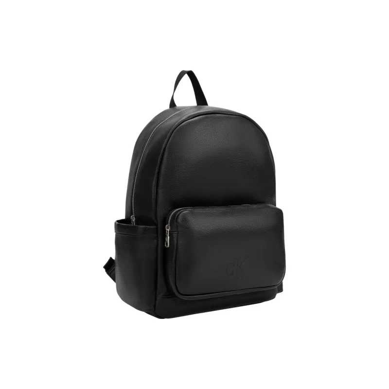 CALVIN KLEIN Synthetic Material Backpack Regular Men's Space Black-1