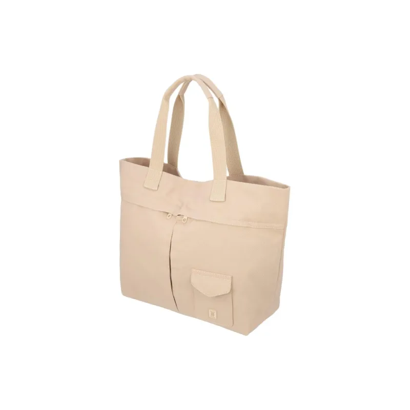 ZARA Cotton Tote Bag Shopping Bag Shoulder Bag Handbag Regular Women's Light Beige Yellow-1