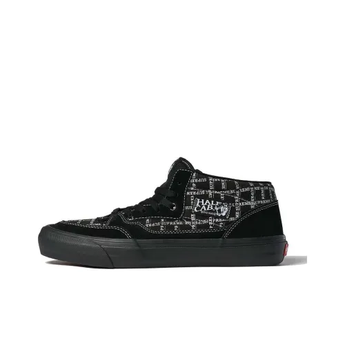 Vans Half Cab Supreme Grid Black