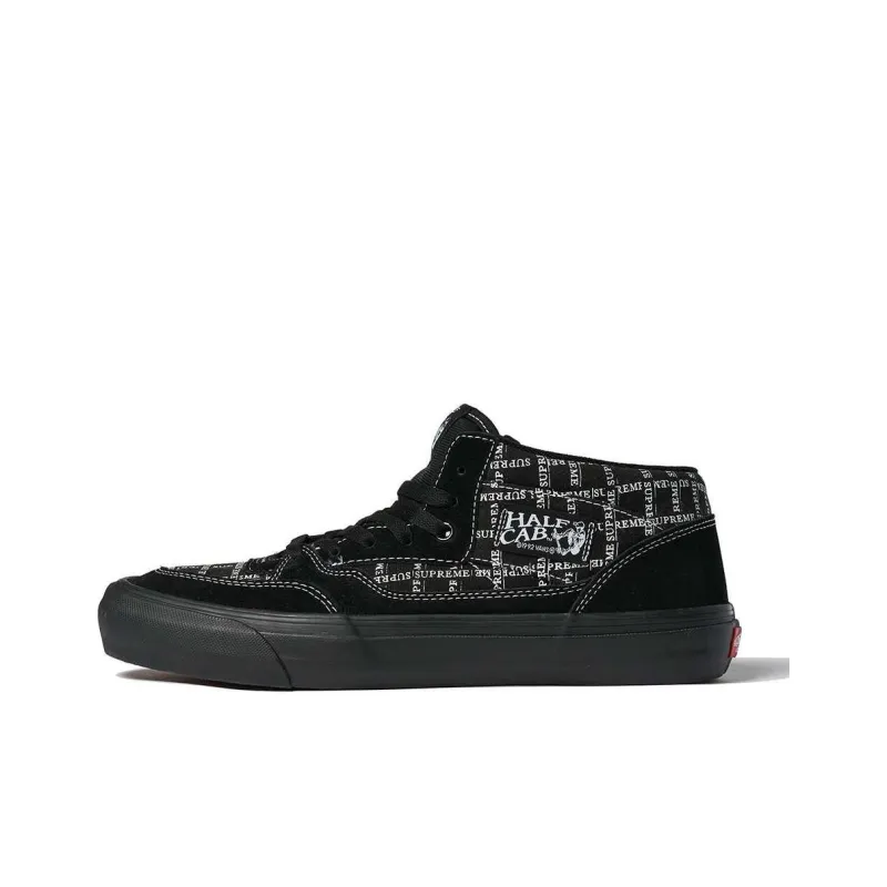 Vans Half Cab Supreme Grid Black-0