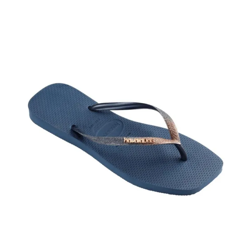 Havaianas Abrasion Resistant Flip Flops Women's Dark Blue-1