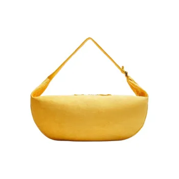ZARA Polyester Dumpling Bag Shoulder Bag Crossbody Bag Large Size Men's Yellow