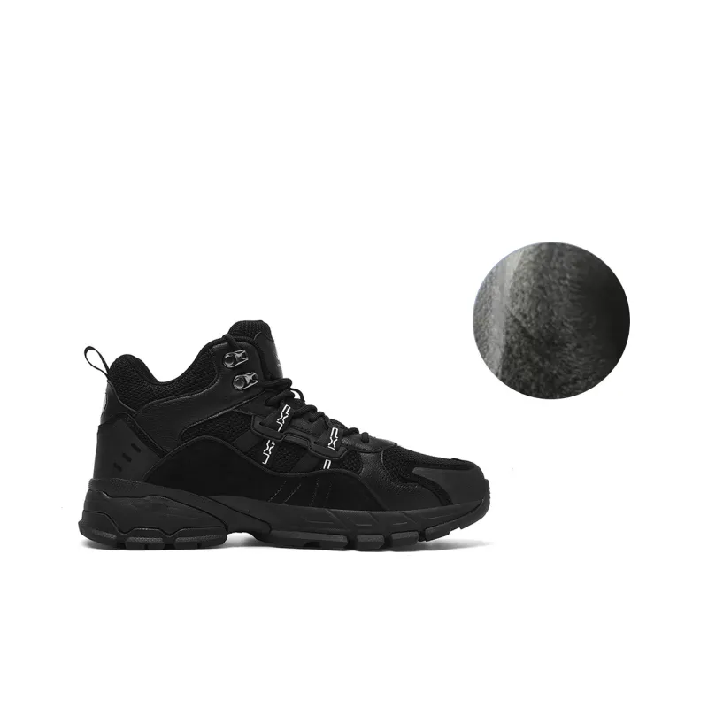 Jeep Mid Top Outdoor Shoes Men's Black-1
