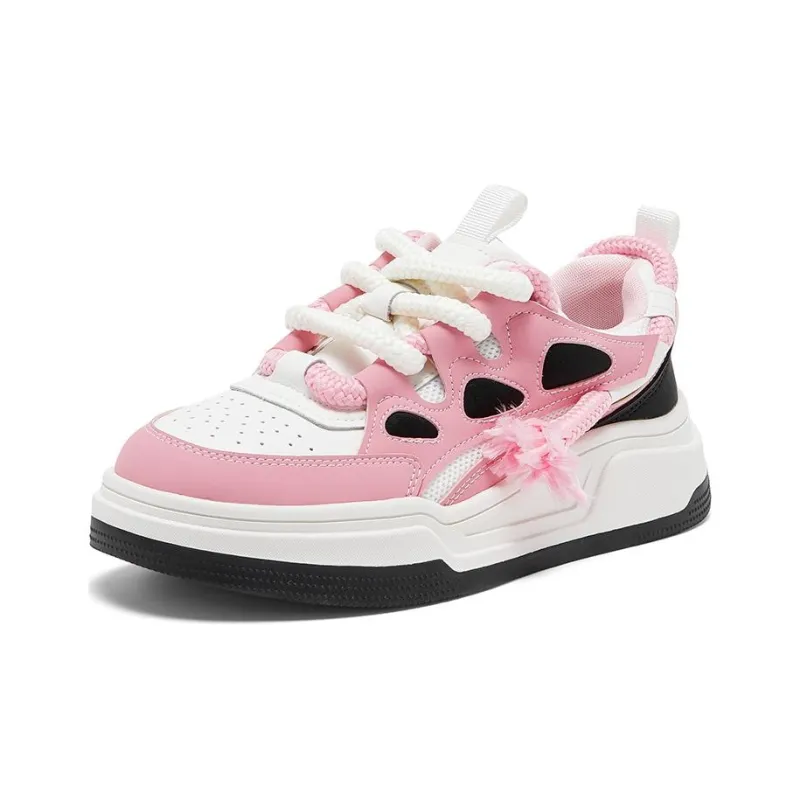 BASTO Low Top Skateboard Shoes 4.5cm Women's-5