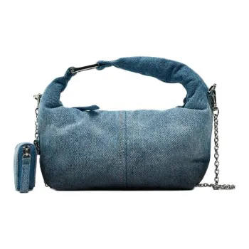 ZARA MAISON SPECIAL Collaboration Cotton Lunch Box Bag Handbag Crossbody Bag Mini Women's Blue Denim