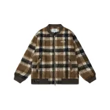 Off-brown check (padded)