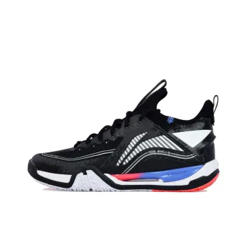 LiNing Saga ⅡPro 2nd Generation Pro Mid Top Badminton Shoes Unisex Black