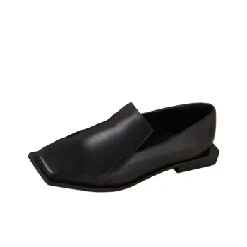 ALOHAS Loafers Low Heel Women's Black