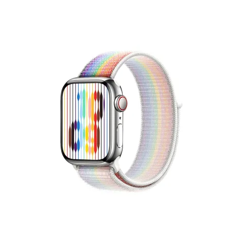 MILANQIAN M&Q Apple Compatibility Watch Band 38 45mm Watch Dial All Nylon Material