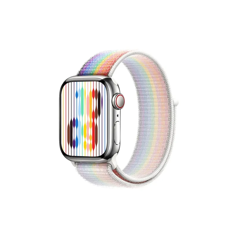 MILANQIAN M&Q Apple Compatibility Watch Band 38 45mm Watch Dial All Nylon Material-0