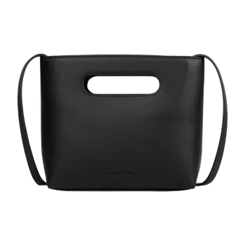 CALVIN KLEIN Synthetic Material Crossbody Handbags Women's Space Black