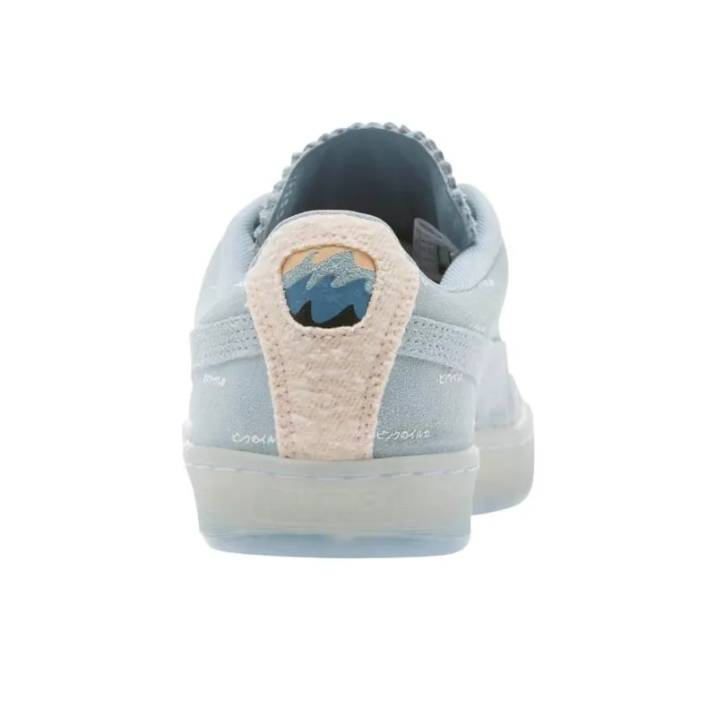 PUMA Suede Pink Dolphin Blue-3