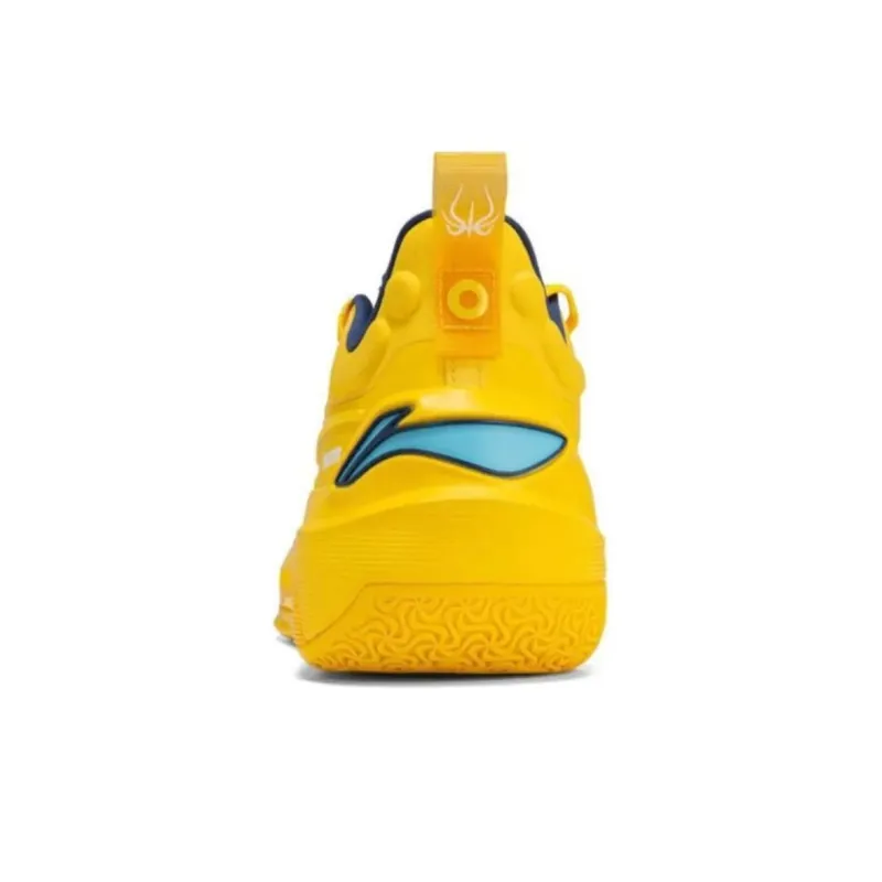 LiNing YuShuai 16 V2 Anti Slip Wear Resistant Low Top Basketball Shoes Men's Yellow-2