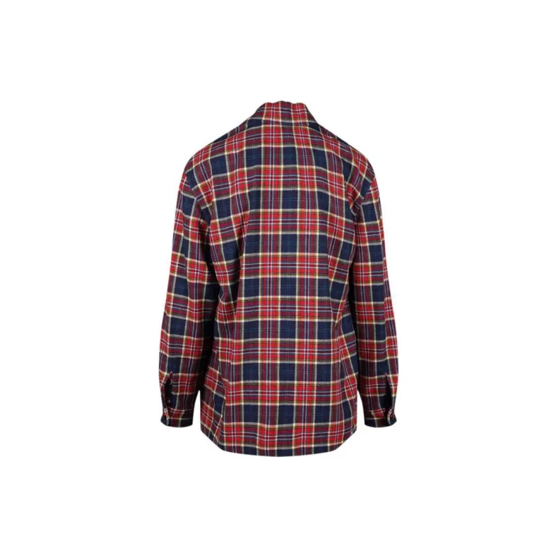 GUCCI Check Wool Jacket-1