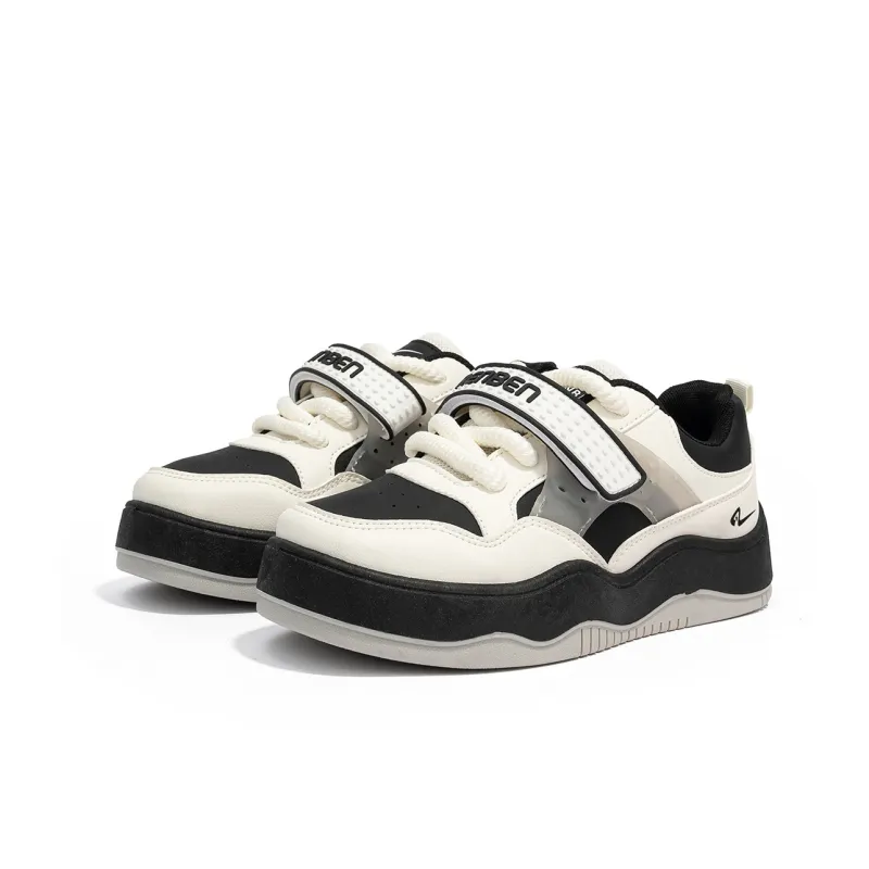 Humanism 1986 Low Top Skateboard Shoes Women's Black-1
