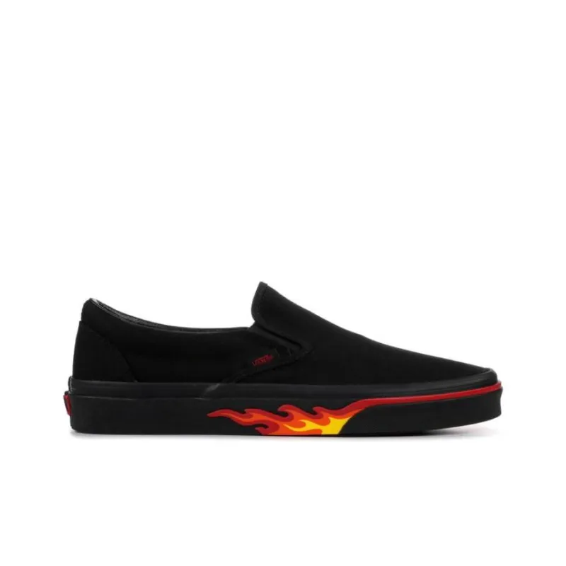 Vans Slip On Flame Wall-1