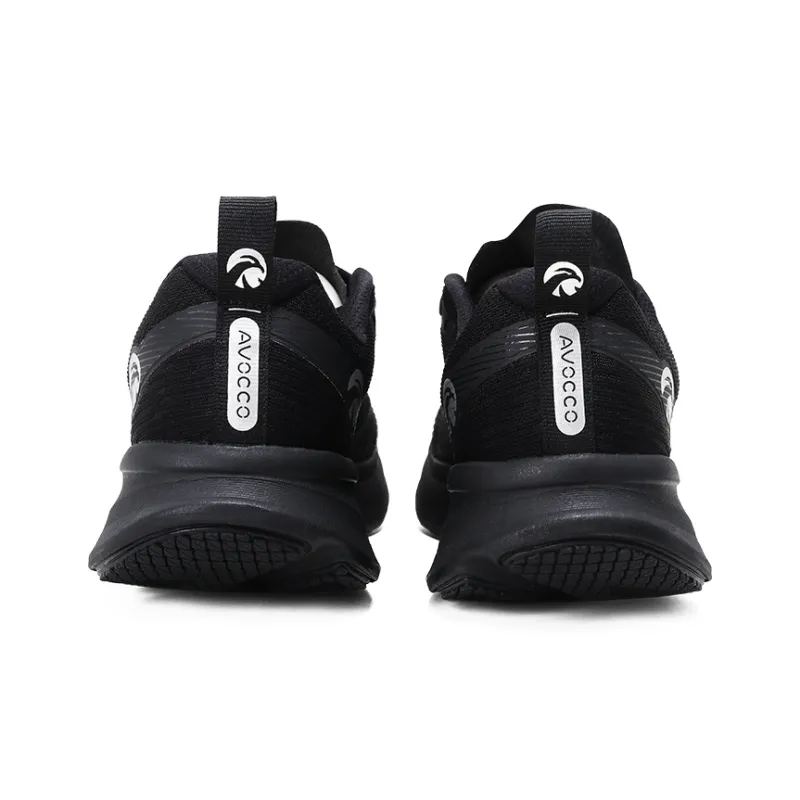 AVOCCO Ao Ge Icon Low Top Running Shoes Unisex Warrior Black-3