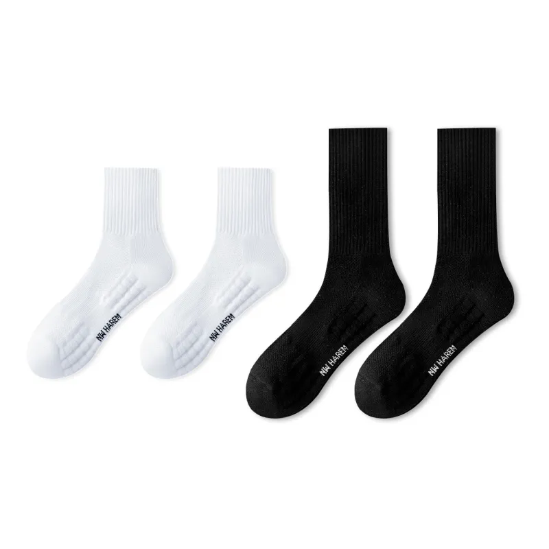 SALOATO Men Mid Calf Socks-15