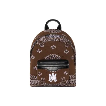 AMIRI Lambskin Backpack Men's Brown