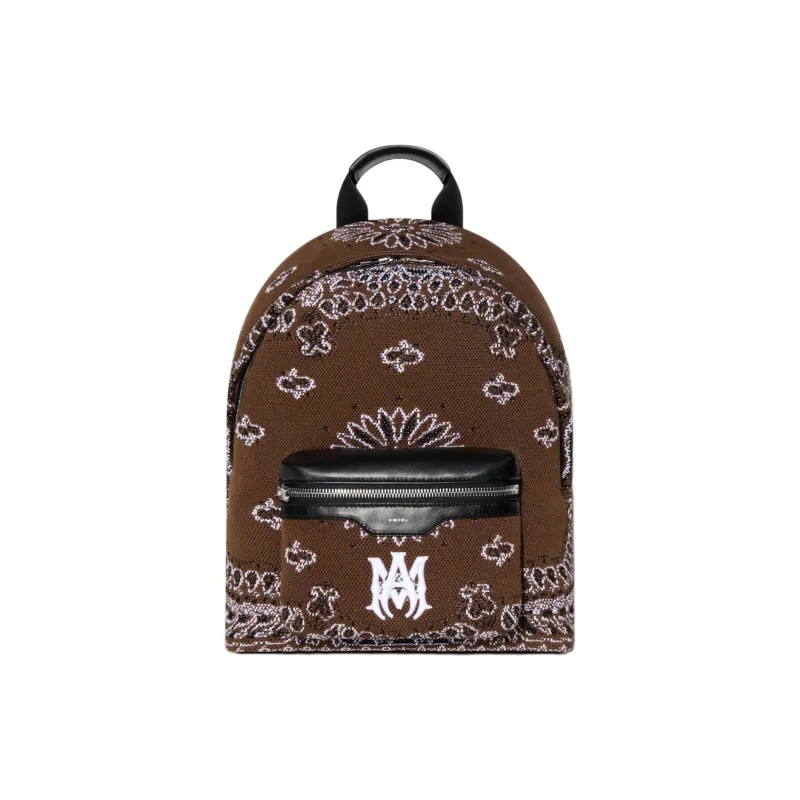 AMIRI Lambskin Backpack Men's Brown-0
