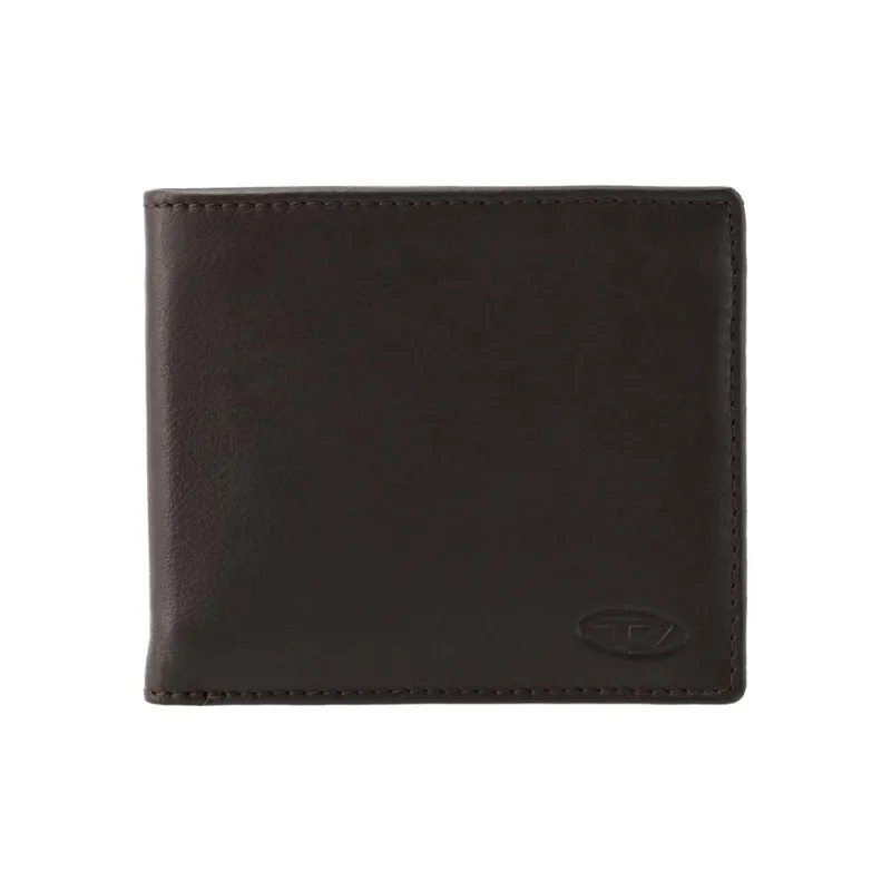 DIESEL Leather Wallet Men's Brown-0