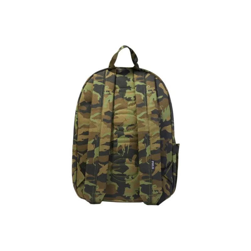 Ralph Lauren Kids Polo Pony-embroidered Camouflage Backpack-3