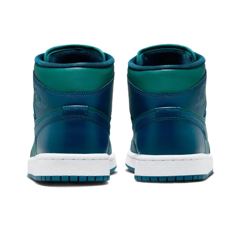 Jordan 1 Mid Teal French Blue Women's-4