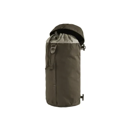 Fjallraven Polyester Side Pocket Storage Bag Regular Unisex Black Olive Color