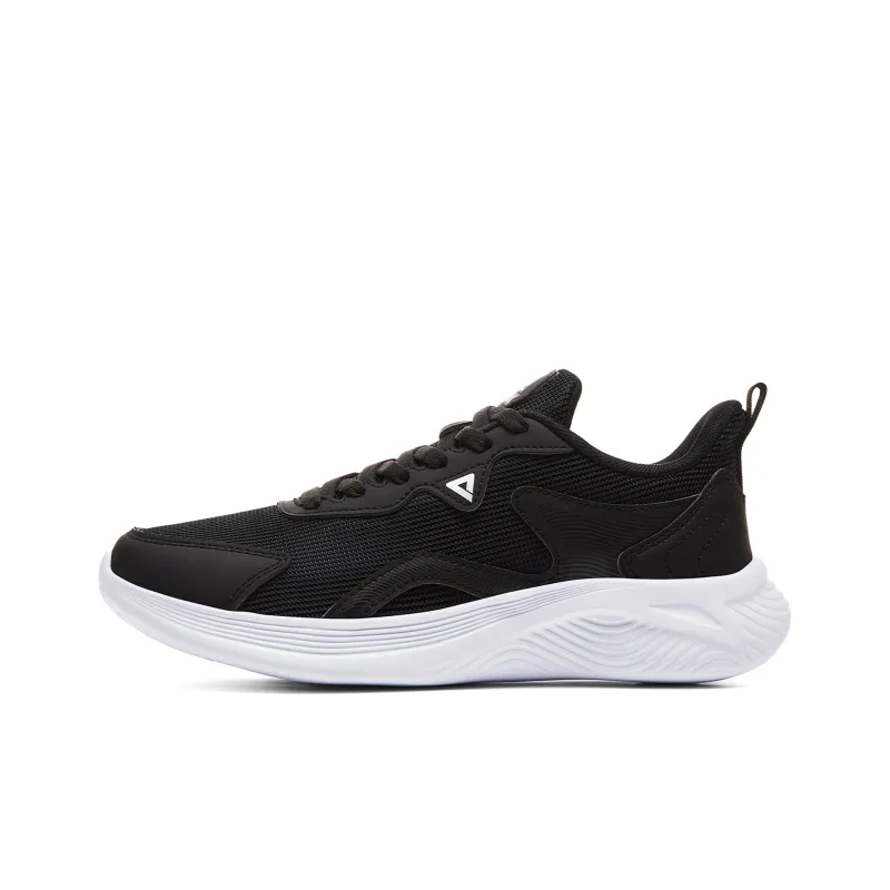 PEAK Low Top Running Shoes Women's Black White-0