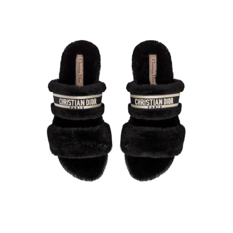 DIOR Women's Chez Moi Slide 'Black'-4