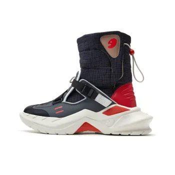 U.IN Painted Travel Shoes High Top Casual Shoes Men's