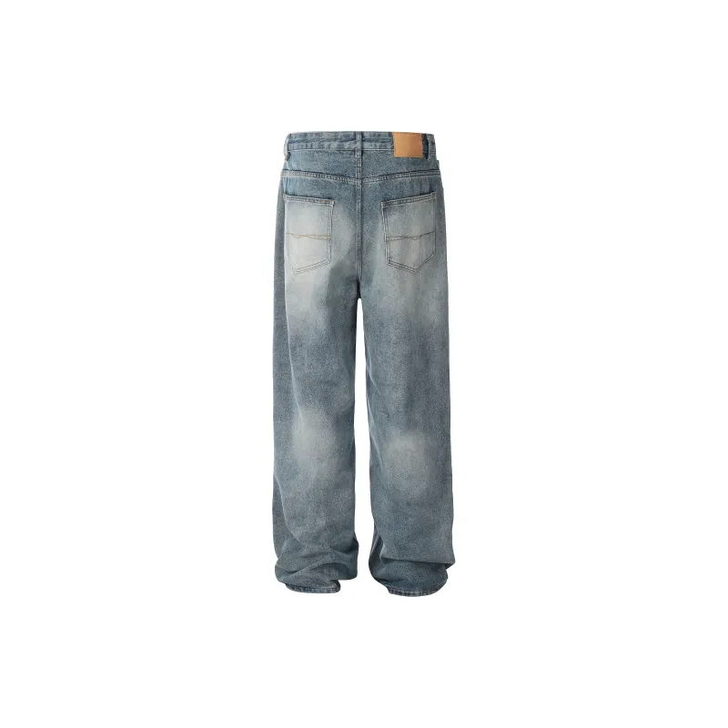 MT99 Jeans Unisex Vintage Blue-1
