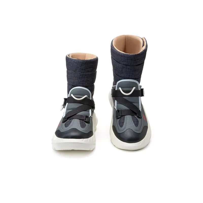U.IN Painted Travel Shoes High Top Casual Shoes Men's-3