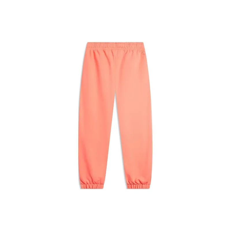 LiNing Sports Trend Series Knitted Sweatpants Men's Morning Glow Orange-1