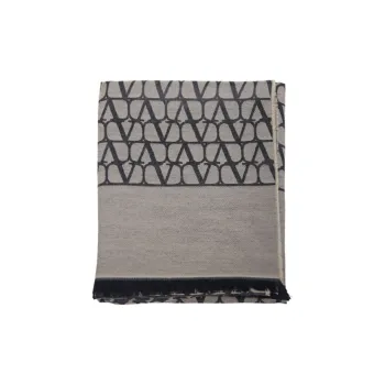 Valentino Toile Iconographe Frayed Edge Scarf