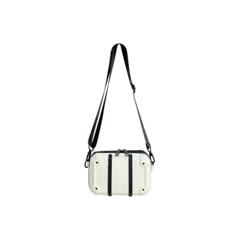 ALNI BITTON PVC Small Square Bag Shoulder Bag Crossbody Bag Regular Men's White/Black