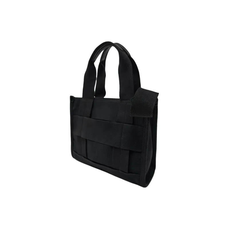 ZARA Polyester Tote Bag Shopping Bag Handbag Shoulder Bag Crossbody Bag Mini Women's Black-1