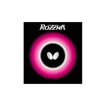 Butterfly ROZENA Table Tennis Rubbers Spring Sponge Inverted Rubber All Compatibility Thick 2.1mm/1.9mm/1.7mm Red
