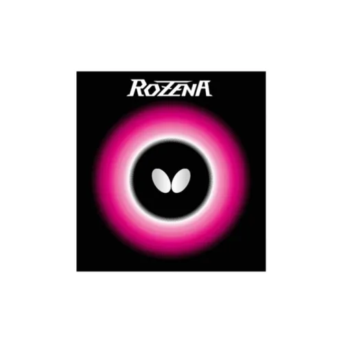 Butterfly ROZENA Table Tennis Rubbers Spring Sponge Inverted Rubber All Compatibility Thick 2.1mm/1.9mm/1.7mm Red