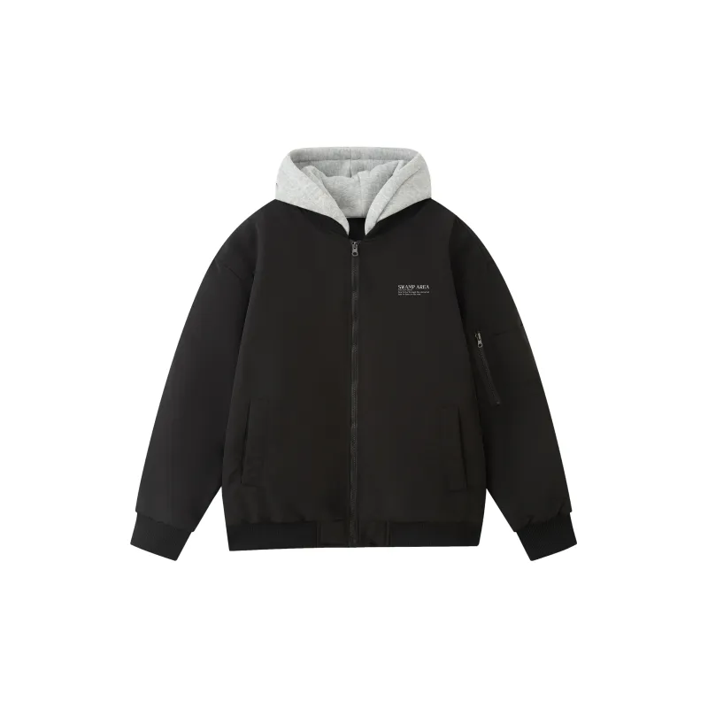 SWAMP AREA Puffer Jacket Unisex-1