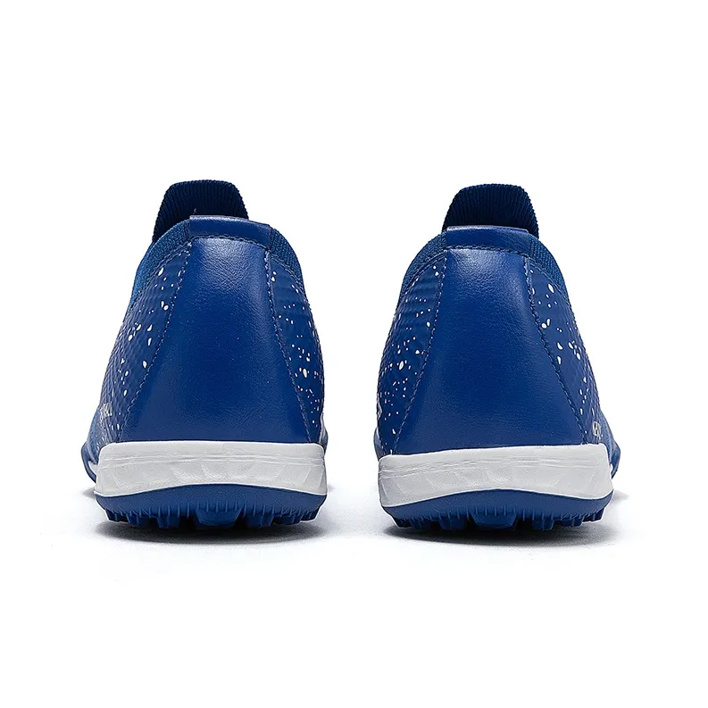 Keliqee Soccer Shoes Unisex Low Top White/Blue-20