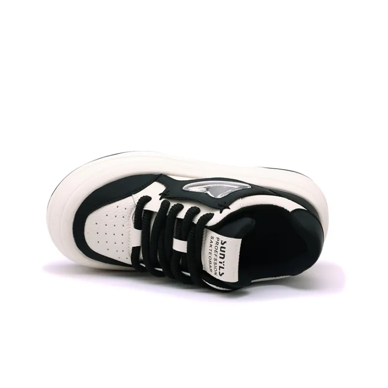 CAI CHI Anti Slip Wear Resistant Low Top Skateboard Shoes Women's-3