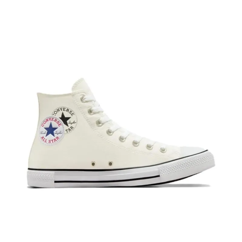 Converse All Star Durable Cushioning High Top Canvas Shoes Unisex White-1