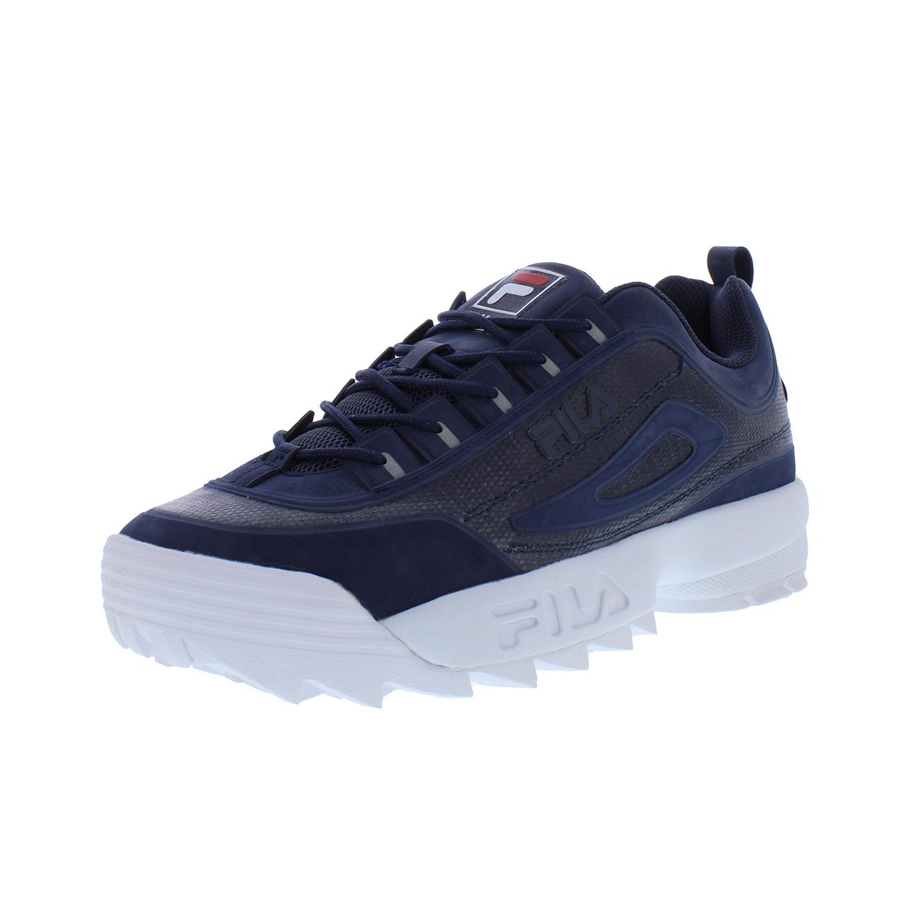 trends fila blue disruptor POIZON