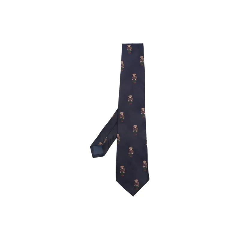 Polo Ralph Lauren Repp Narrow Club Tie-0