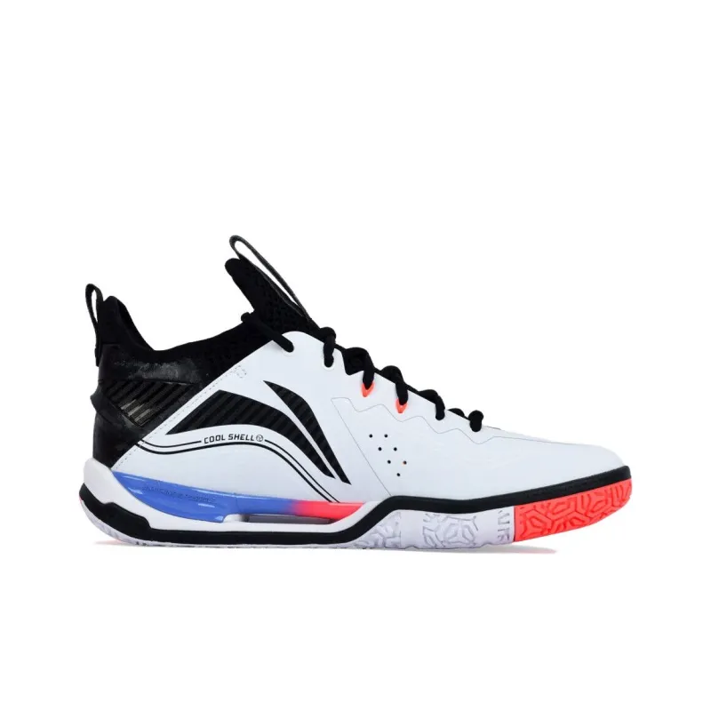 LiNing Saga ⅡPro 2nd Generation Pro Mid Top Badminton Shoes Unisex Black-1