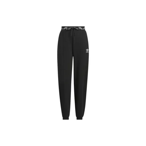 Adidas Originals FEIFEI RUAN CO-BRANDED MODEL Knitted Sweatpants Women's Black