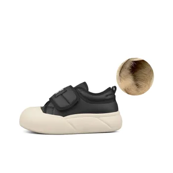 WENPU Warm Cushioning Height Increasing Wear-Resistant Lightweight Slip-Resistant Low-Top Skateboard Shoes Women's