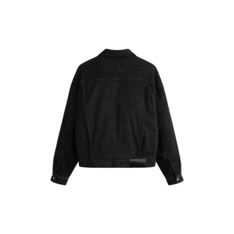 CALVIN KLEIN Denim Jacket Unisex Black-1
